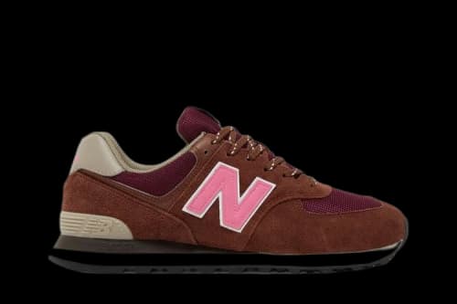 New Balance 574 Brown Pink