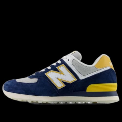 New Balance 574 'Navy White Yellow'