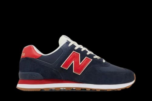 New Balance 574 Navy Red