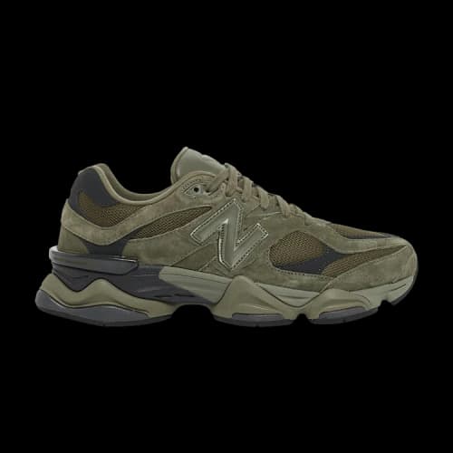 New Balance 9060 Dark Olivine Black