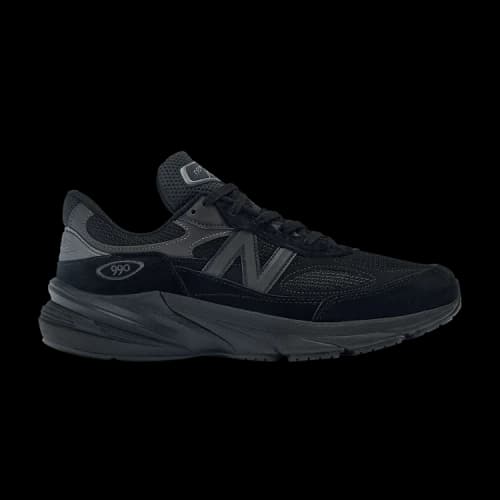 New Balance 990v6 Made in USA 2E Wide 'Triple Black'