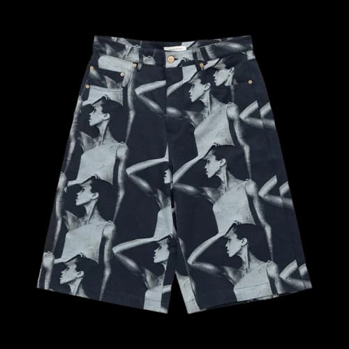 Wales Bonner Jet Shorts 'Indigo'