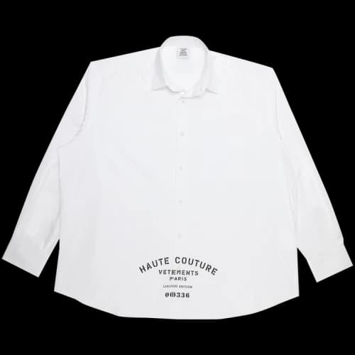Vetements Maison De Couture Logo Shirt 'White'