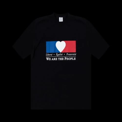 Vetements We Are The People Tshirt 'Black'