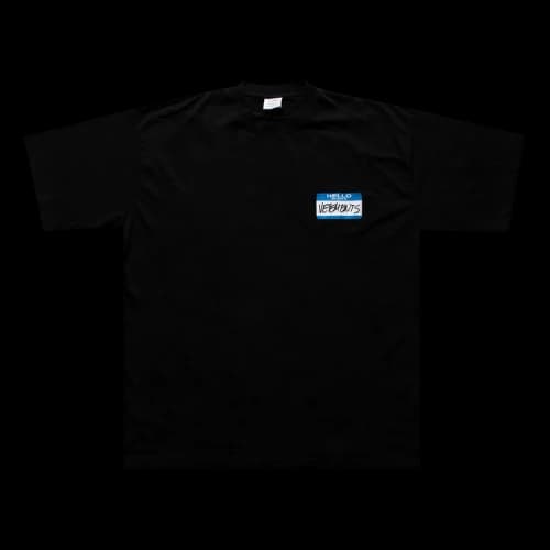Vetements My Name Is T-Shirt 'Black'