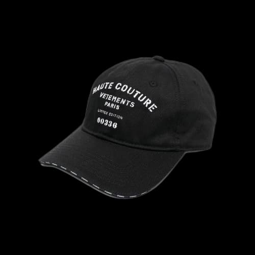 Vetements Maison De Couture Logo Cap 'Black'