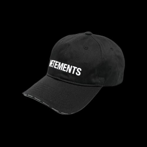 Vetements Iconic Logo Cap 'Black'