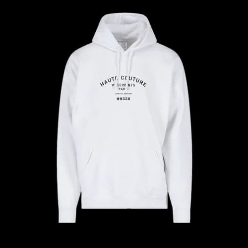 Vetements Maison De Couture Logo Hoodie 'White'