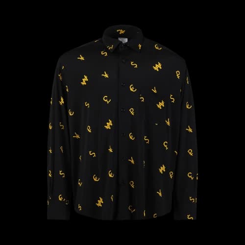 Vetements Fluid Jersey Shirt 'Currency'