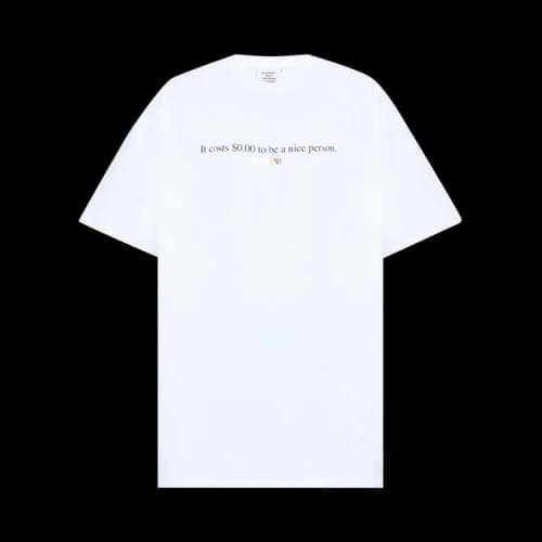 Vetements Nice Person T-Shirt 'White'
