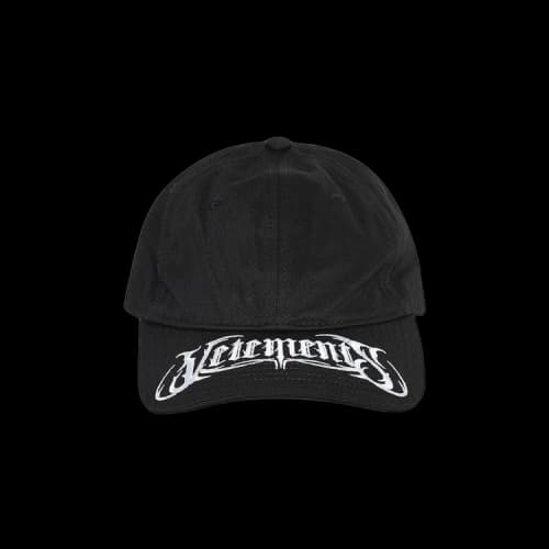 Vetements Metal Logo Cap 'Black'