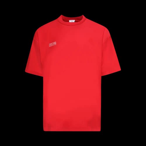 Vetements Inside Out Label T-Shirt 'Red'