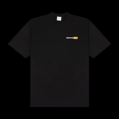 Vetements XXX Logo T-Shirt 'Black'