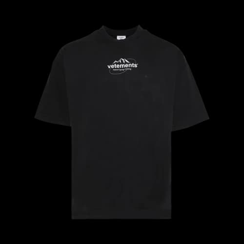 Vetements Spring Logo T-Shirt 'Black'