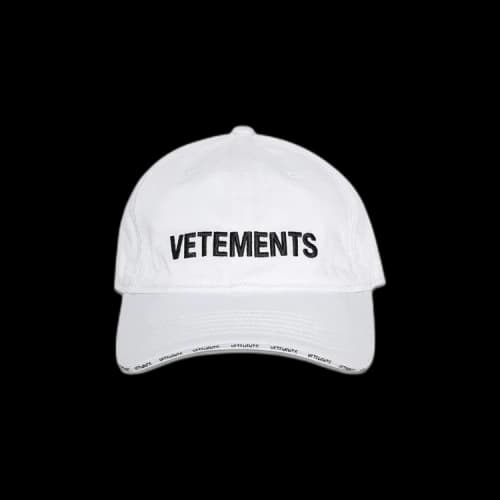 Vetements Logo Cap 'White'