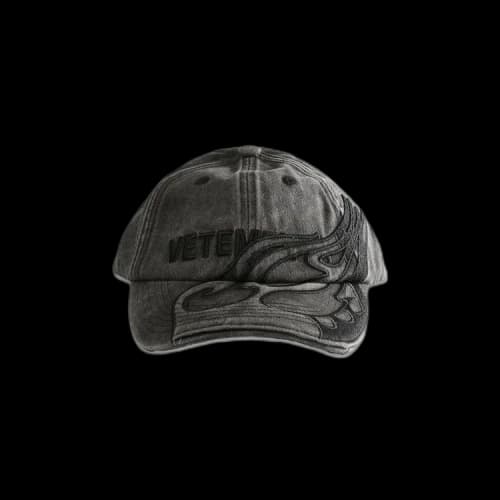 Vetements Flame Logo Cap 'Black'