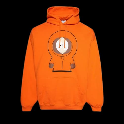Vetements Kenny Oversized Hoodie 'Orange'