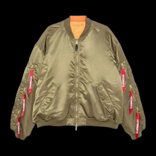 Vetements Cargo Bomber Jacket 'Green'