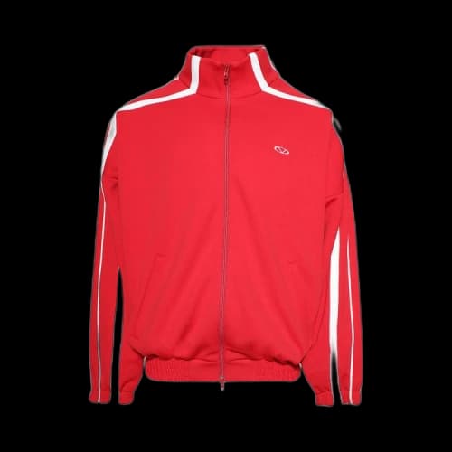 Vetements Oval Logo Gym Jacket 'Red'