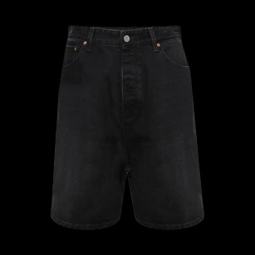 Vetements Denim Shorts 'Black'