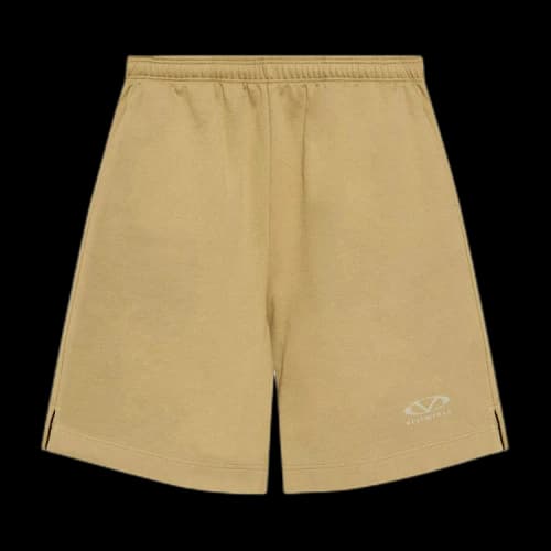 Vetements Oval Logo Shorts 'Taupe'