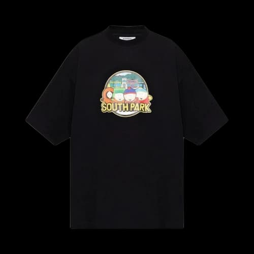 Vetements South Park Oversized T-Shirt 'Black'