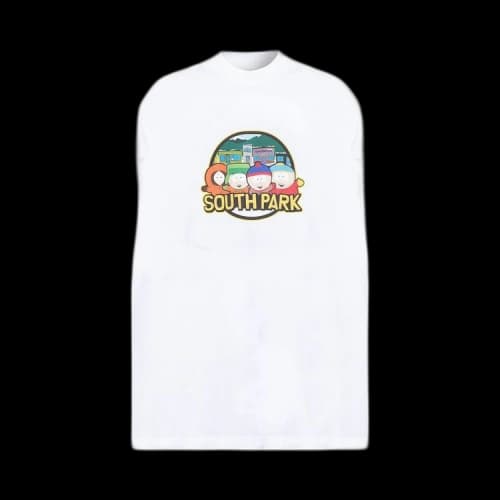 Vetements South Park Oversized T-Shirt 'White'