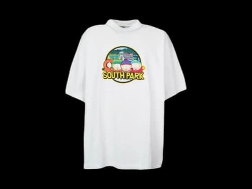 Vetements Southpark Oversized T-shirt White