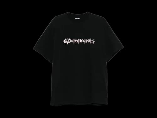 Vetements Reaper Regular T-shirt Black
