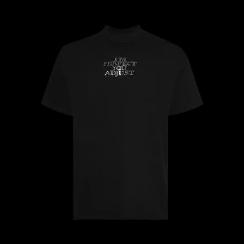 Vetements I'm Perfect You Adjust Regular T-Shirt 'Black'