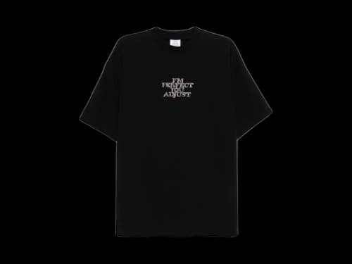 Vetements I'M Perfect You Adjust Regular T-shirt Black
