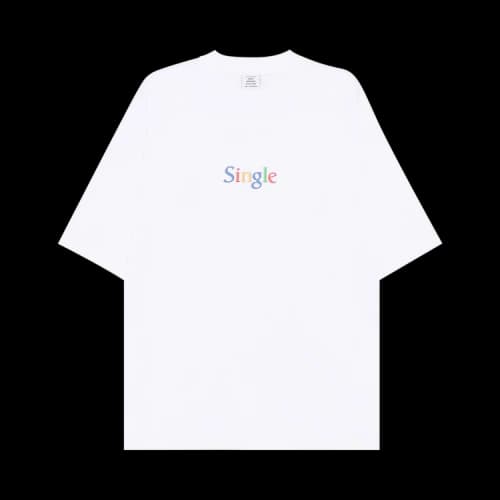 Vetements Single Oversized T-Shirt 'White'