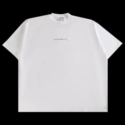 Vetements Website Oversized T-Shirt 'White'