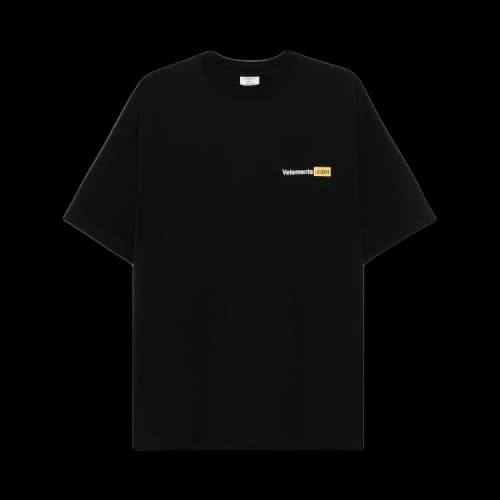 Vetements Logo Print T-Shirt 'Black'