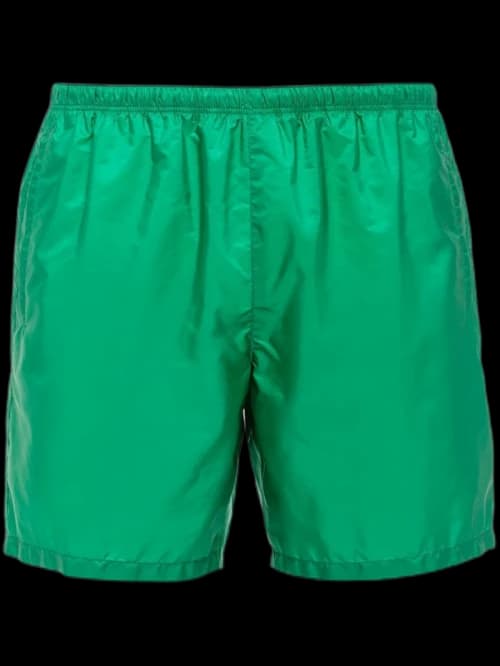 Prada Re-Nylon Swim Shorts Green