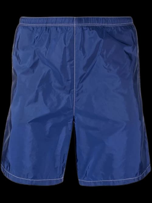 Prada Re-Nylon Swim Shorts Blue
