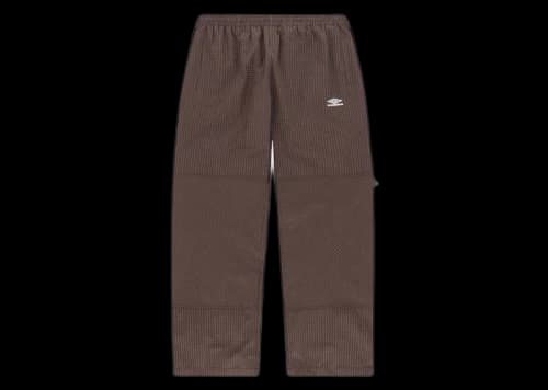 Umbro x Slam Jam Mini Check Double Knee Pants Brown