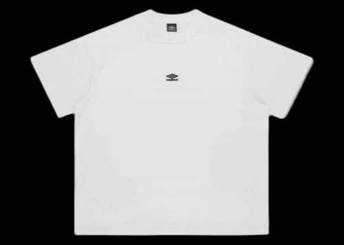 Umbro x Slam Jam Inside Out Logo T-shirt White