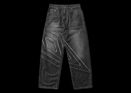 Umbro x Slam Jam 1993 Jeans Washed Black