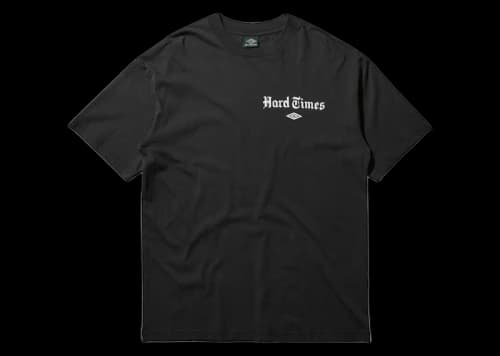 Umbro x Slam Jam Hard Times T-shirt Black