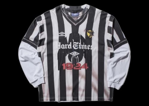 Umbro x Slam Jam Censored Inside Out Longsleeve T-shirt White