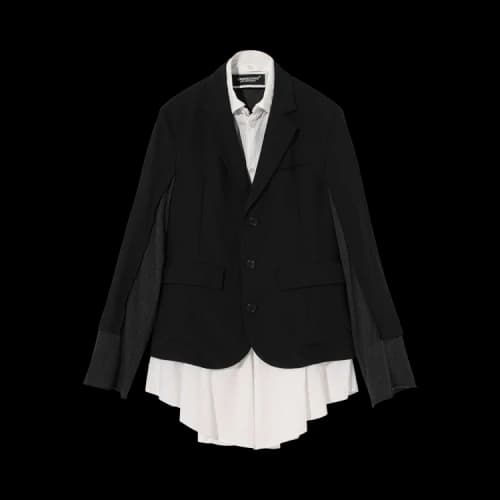 Undercover Faux Shirt Blazer 'Black'