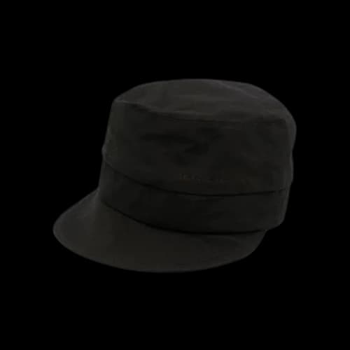 Undercover Flat Peak Cap 'Black'