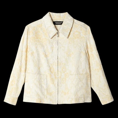 Undercover Floral Embroidered Jacket 'Ivory'