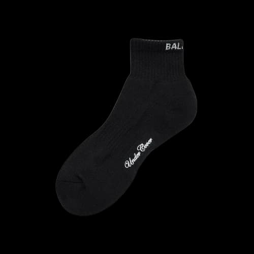 Undercover Quarter Sock 'Black'