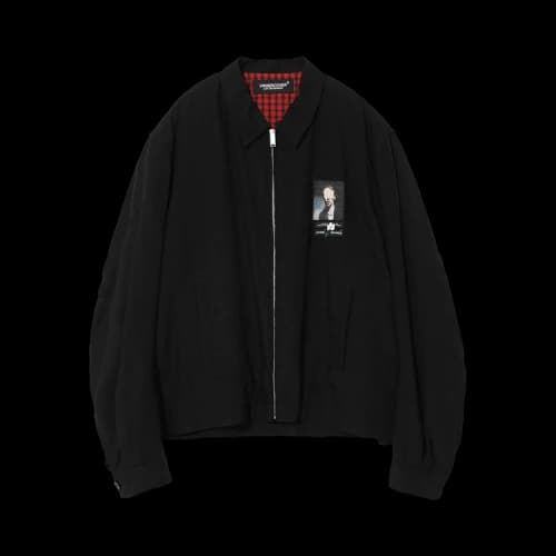 Undercover Graphic Print Zip-Up Jacket 'Black'