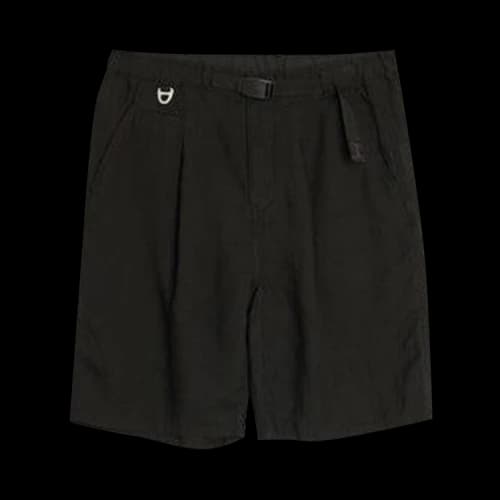 Undercover Belted Linen Short 'Black'