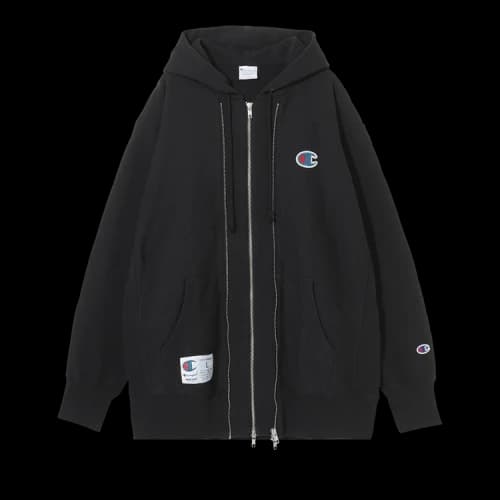 Undercover x Champion Zip Up Hoodie 'Black'