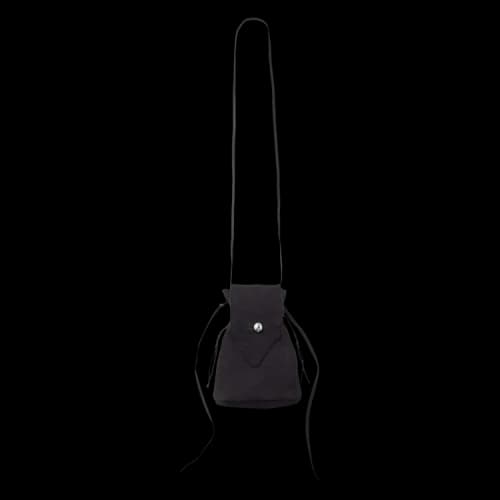Undercover Deer Skin Leather Crossbody Bag 'Black'