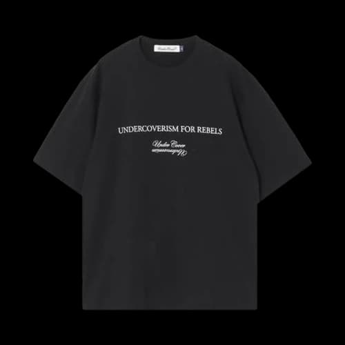 Undercover Manifest Print T-Shirt 'Black'
